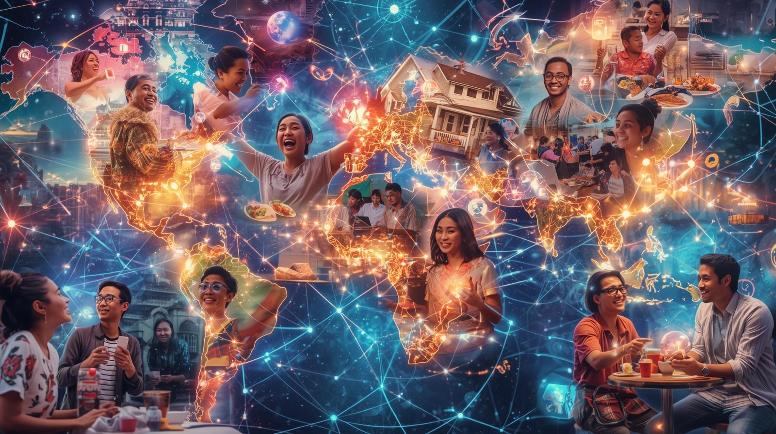 Global cultural exchange network